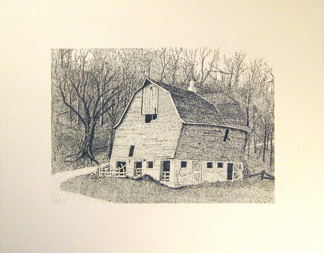 Tin Can Valley Barn Print