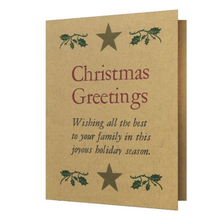 Christmas Greetings ( Paper Bag)