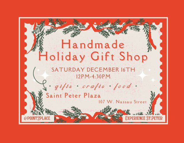 Handmade Holiday Gift Shop Saint Peter Minnesota