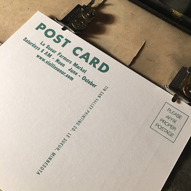 Le Sueur Farmers Market Post Cards Collection - Image 10